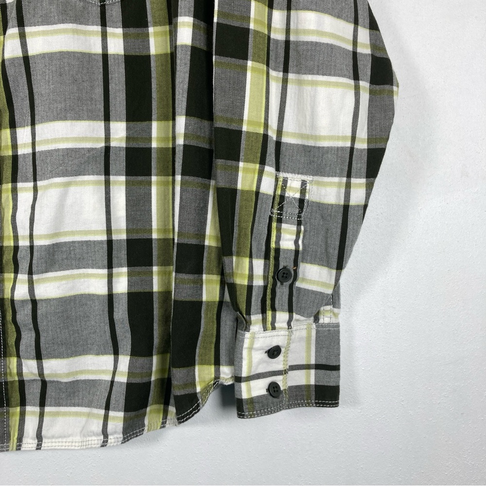 Columbia Sportswear Company Men's M Plaid Long Sleeve Button Down Shirt Cotton - Picture 6 of 16